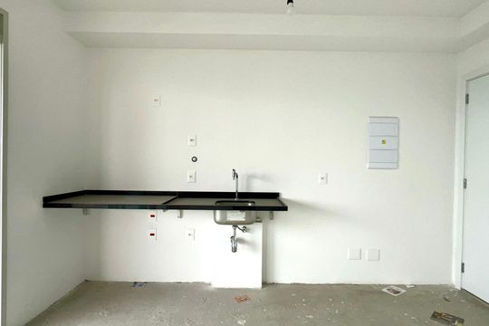 Cozinha de apartamento à venda com 2 quartos, 67m² em Pinheiros, São Paulo