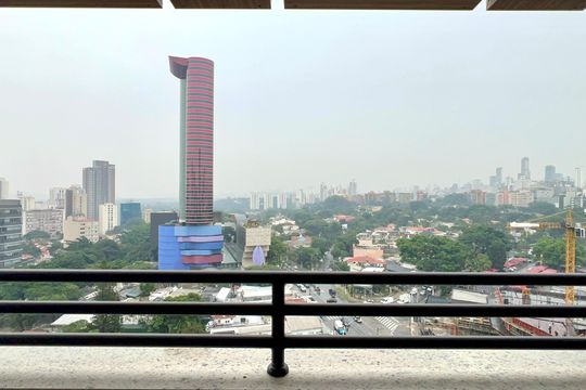 Vista da Varanda de apartamento à venda com 2 quartos, 67m² em Pinheiros, São Paulo
