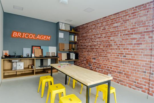 Área comum - Bricolagem de apartamento à venda com 2 quartos, 44m² em Vila das Bandeiras, Guarulhos