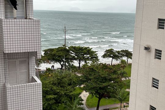 Vista do Studio de kitnet/studio para alugar com 1 quarto, 35m² em Embaré, Santos