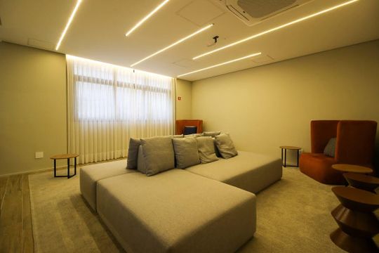 Área comum - Salão de festas de kitnet/studio para alugar com 1 quarto, 26m² em Pinheiros, São Paulo