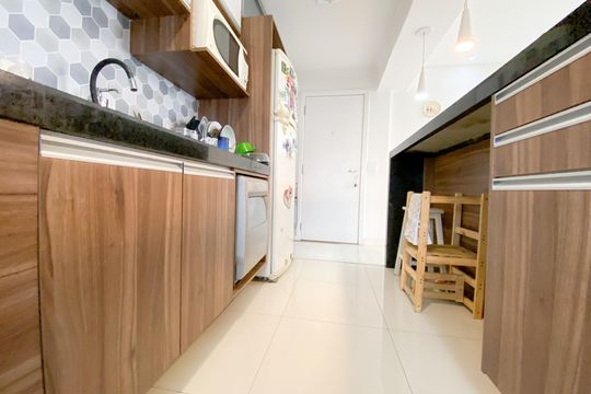 Cozinha de apartamento à venda com 3 quartos, 70m² em Água Branca, São Paulo