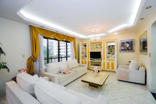 Sala de apartamento à venda com 4 quartos, 168m² em Vila Lanzara, Guarulhos