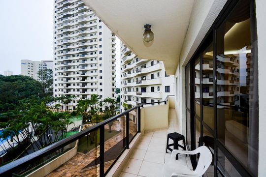 Varanda da Sala de apartamento à venda com 4 quartos, 168m² em Vila Lanzara, Guarulhos