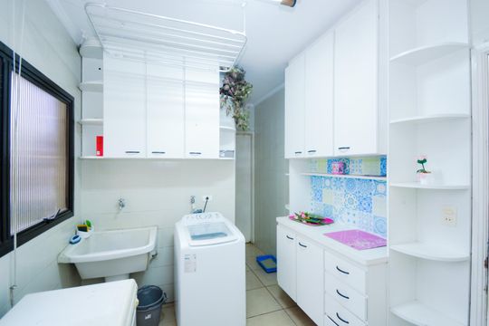 Área de Serviço de apartamento à venda com 4 quartos, 168m² em Vila Lanzara, Guarulhos