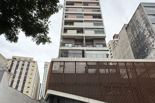 Fachada de kitnet/studio à venda com 1 quarto, 35m² em Consolação, São Paulo