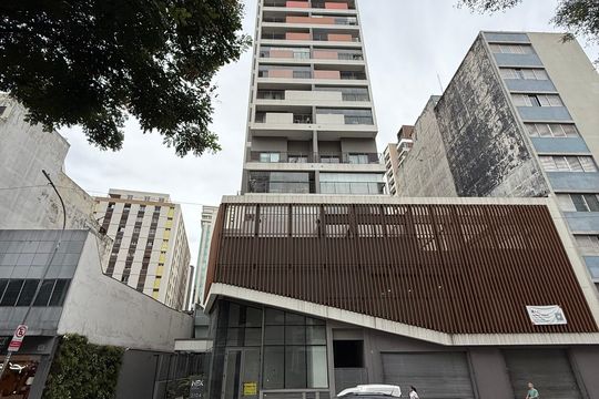 Fachada de kitnet/studio à venda com 1 quarto, 35m² em Consolação, São Paulo