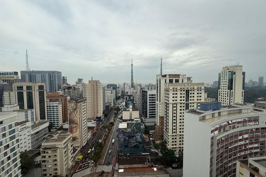 Vista do Studio de kitnet/studio à venda com 1 quarto, 35m² em Consolação, São Paulo