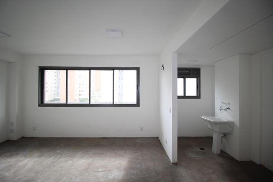 Sala de apartamento à venda com 1 quarto, 55m² em Jardim do Salso, Porto Alegre