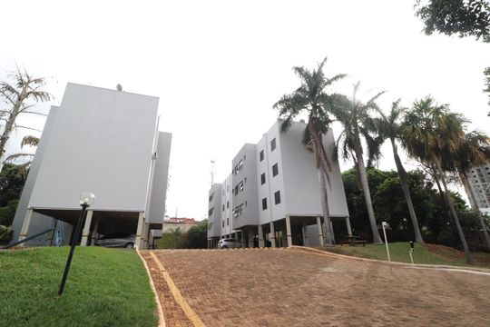 Fachada de apartamento para alugar com 3 quartos, 80m² em Tubalina, Uberlândia