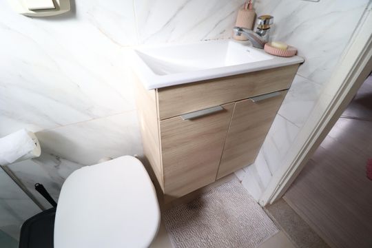 Banheiro Social de apartamento para alugar com 3 quartos, 80m² em Tubalina, Uberlândia