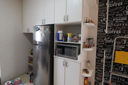 Cozinha de apartamento para alugar com 3 quartos, 80m² em Tubalina, Uberlândia