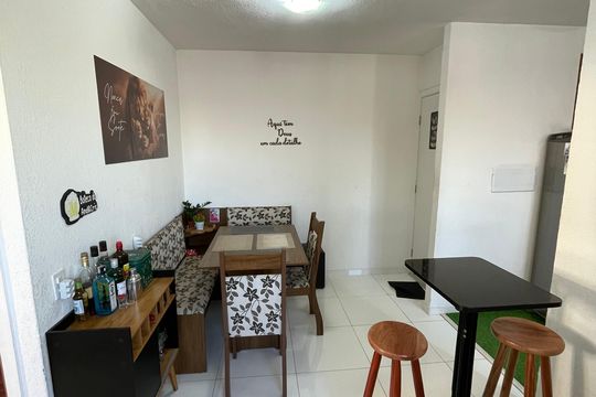 Sala de Jantar de apartamento à venda com 2 quartos, 42m² em Vila Jaraguá, São Paulo