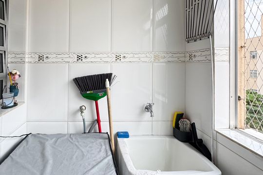Área de Serviço de apartamento à venda com 2 quartos, 54m² em Independência, São Bernardo do Campo