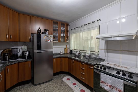 Cozinha  de casa de condomínio à venda com 3 quartos, 99m² em Cidade Patriarca, São Paulo