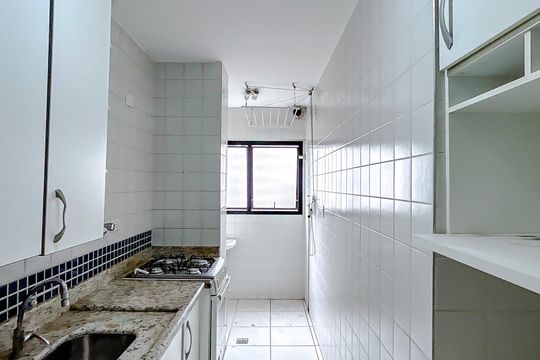 Cozinha de apartamento à venda com 2 quartos, 64m² em Vila Gomes Cardim, São Paulo