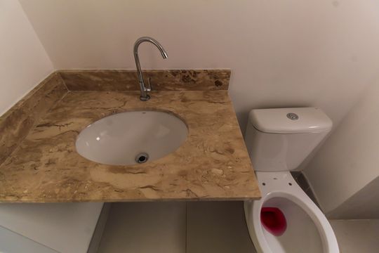 Banheiro da Suíte 2 de apartamento à venda com 2 quartos, 68m² em Alto da Mooca, São Paulo