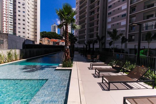 Área comum - Piscina de apartamento à venda com 2 quartos, 68m² em Alto da Mooca, São Paulo