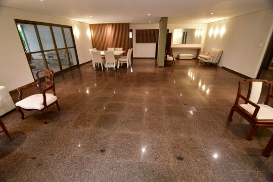 Área comum - Salão de festas de apartamento para alugar com 3 quartos, 174m² em Cambuí, Campinas