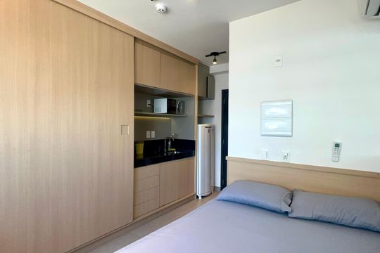 Studio de kitnet/studio para alugar com 1 quarto, 33m² em Pinheiros, São Paulo