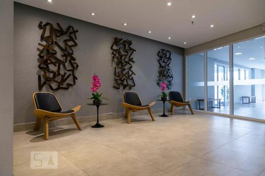 Hall de Entrada de kitnet/studio para alugar com 1 quarto, 30m² em Centro Histórico de São Paulo, São Paulo