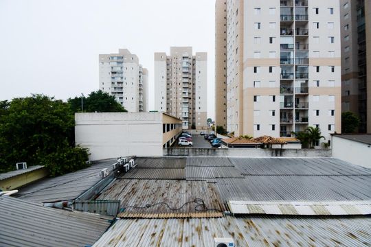 Vista da Sala de apartamento à venda com 1 quarto, 48m² em Macedo, Guarulhos