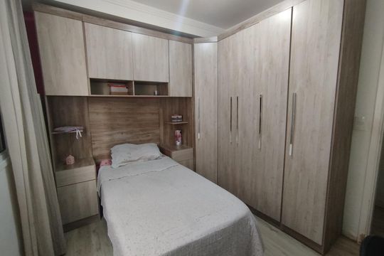 Quarto de apartamento à venda com 2 quartos, 46m² em Itaquera, São Paulo