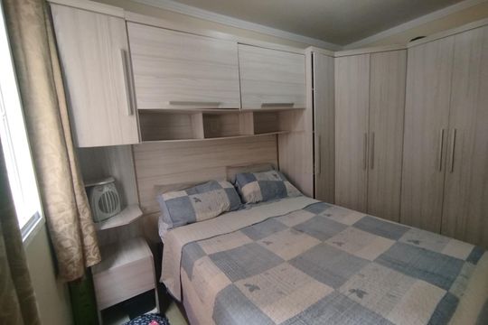 Quarto de apartamento à venda com 2 quartos, 46m² em Itaquera, São Paulo