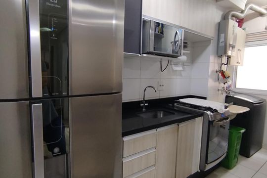 Cozinha de apartamento à venda com 2 quartos, 46m² em Itaquera, São Paulo
