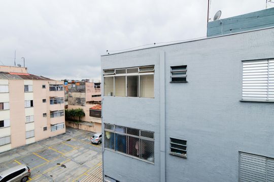 Vista da Sala de apartamento à venda com 1 quarto, 49m² em Jardim Cocaia, Guarulhos
