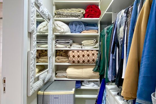 Closet da Suíte 2 de casa de condomínio à venda com 4 quartos, 600m² em Tucuruvi, São Paulo