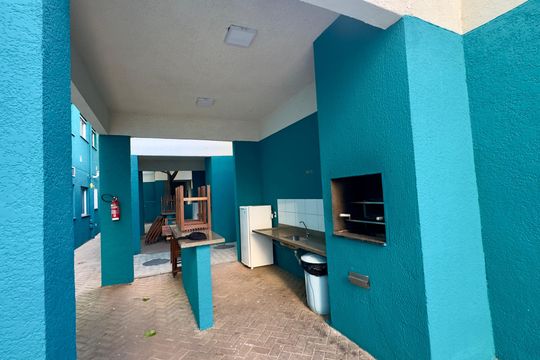 Área comum - Churrasqueira de apartamento à venda com 2 quartos, 45m² em Jardim Ibitirama, São Paulo