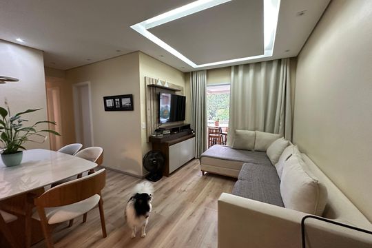 Sala de apartamento para alugar com 3 quartos, 98m² em Jardim Iracema, Barueri