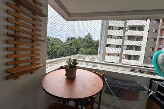 Varanda da Sala de apartamento para alugar com 3 quartos, 98m² em Jardim Iracema, Barueri