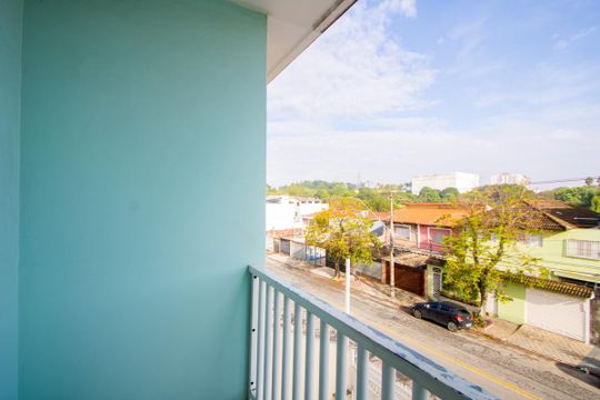 Varanda do quarto 1 de casa à venda com 3 quartos, 184m² em Vila Eldizia, Santo André