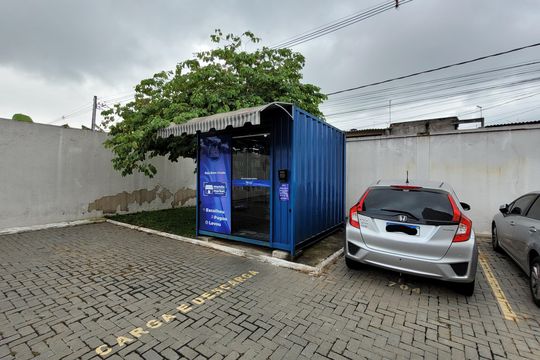 Área comum - Conveniência de apartamento para alugar com 1 quarto, 32m² em Vila Monte Belo, Itaquaquecetuba