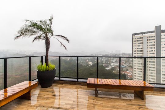 Área comum de apartamento para alugar com 1 quarto, 60m² em Melville Empresarial Ii, Barueri