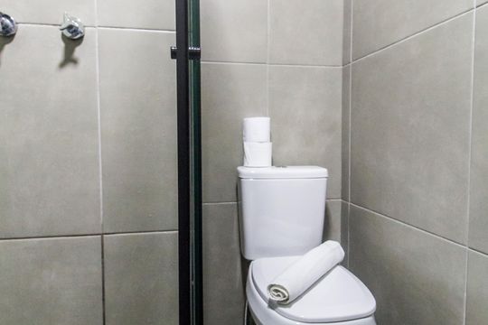 Banheiro de apartamento para alugar com 1 quarto, 60m² em Melville Empresarial Ii, Barueri