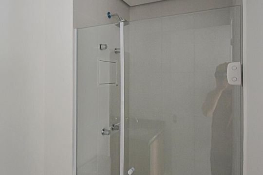 Banheiro de apartamento para alugar com 2 quartos, 48m² em Vila Caminho do Mar, São Bernardo do Campo