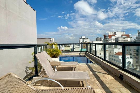 Piscina de apartamento à venda com 2 quartos, 43m² em Cerqueira César, São Paulo