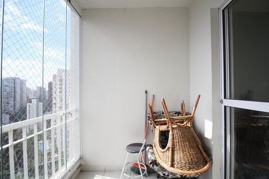 Varanda de apartamento para alugar com 3 quartos, 87m² em Vila Andrade, São Paulo