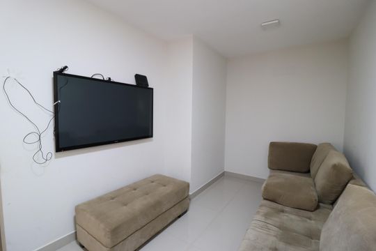 Sala de apartamento para alugar com 3 quartos, 96m² em Morada da Colina, Uberlândia