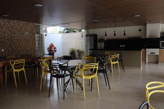 Área comum de apartamento à venda com 3 quartos, 131m² em Setor Bueno, Goiânia