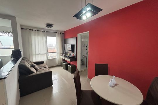 Sala de apartamento à venda com 2 quartos, 47m² em Vila Zefira, São Paulo