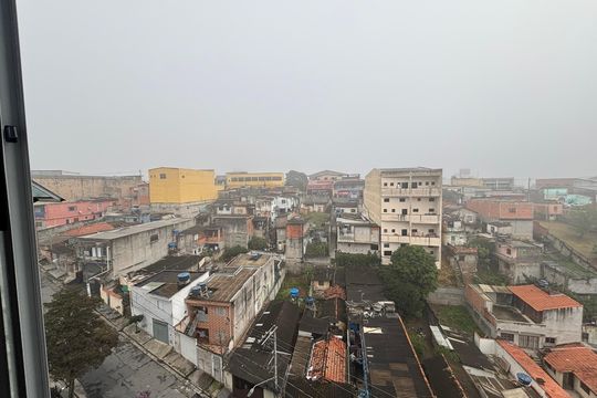 Vista da Sala de apartamento à venda com 2 quartos, 47m² em Vila Zefira, São Paulo