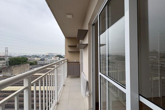 Varanda de apartamento à venda com 1 quarto, 31m² em Vila Palmeiras, São Paulo