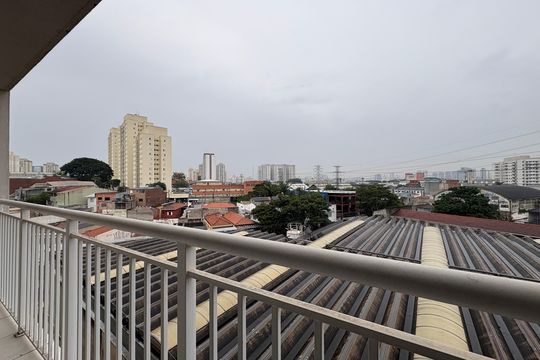 Varanda de apartamento à venda com 1 quarto, 31m² em Vila Palmeiras, São Paulo