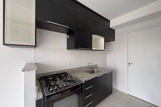 Cozinha e Área de Serviço de apartamento à venda com 1 quarto, 31m² em Vila Palmeiras, São Paulo