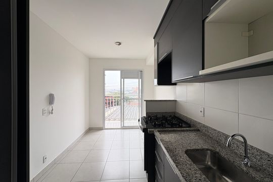 Cozinha e Área de Serviço de apartamento à venda com 1 quarto, 31m² em Vila Palmeiras, São Paulo