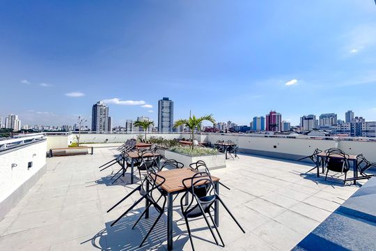 Área comum de apartamento para alugar com 2 quartos, 36m² em Vila Esperança, São Paulo